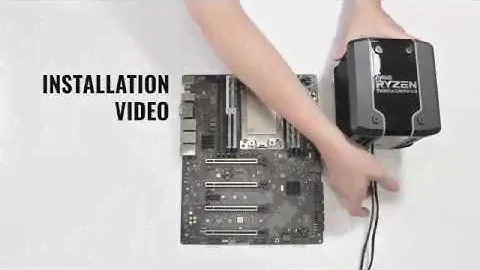 Cooler Master - Wraith Ripper Installation and Software Tutorial